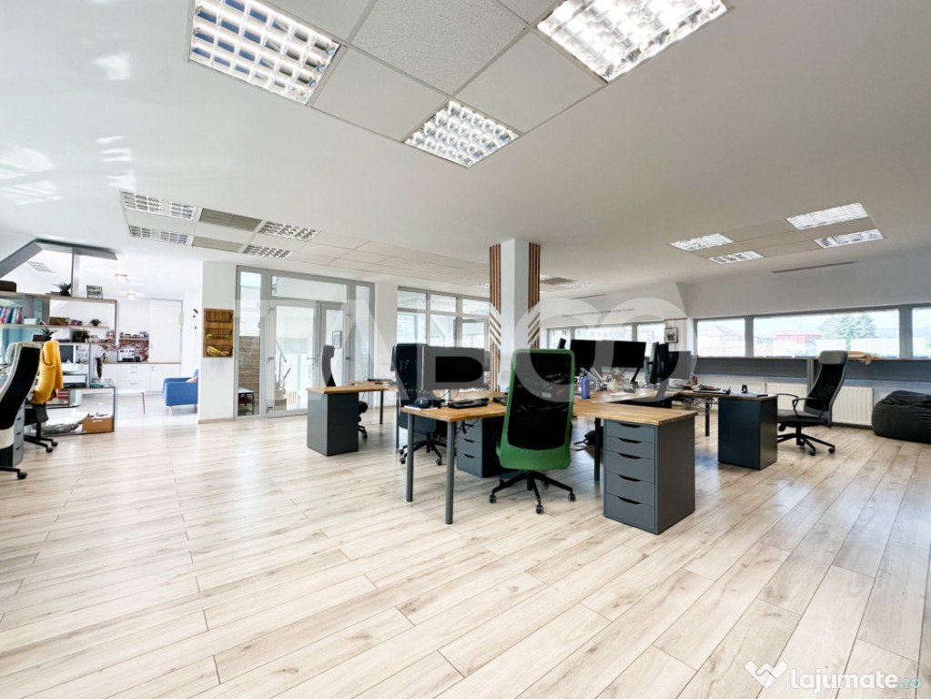 Cladire de birouri finisata la cheie 600 mp utili 15 parcari 