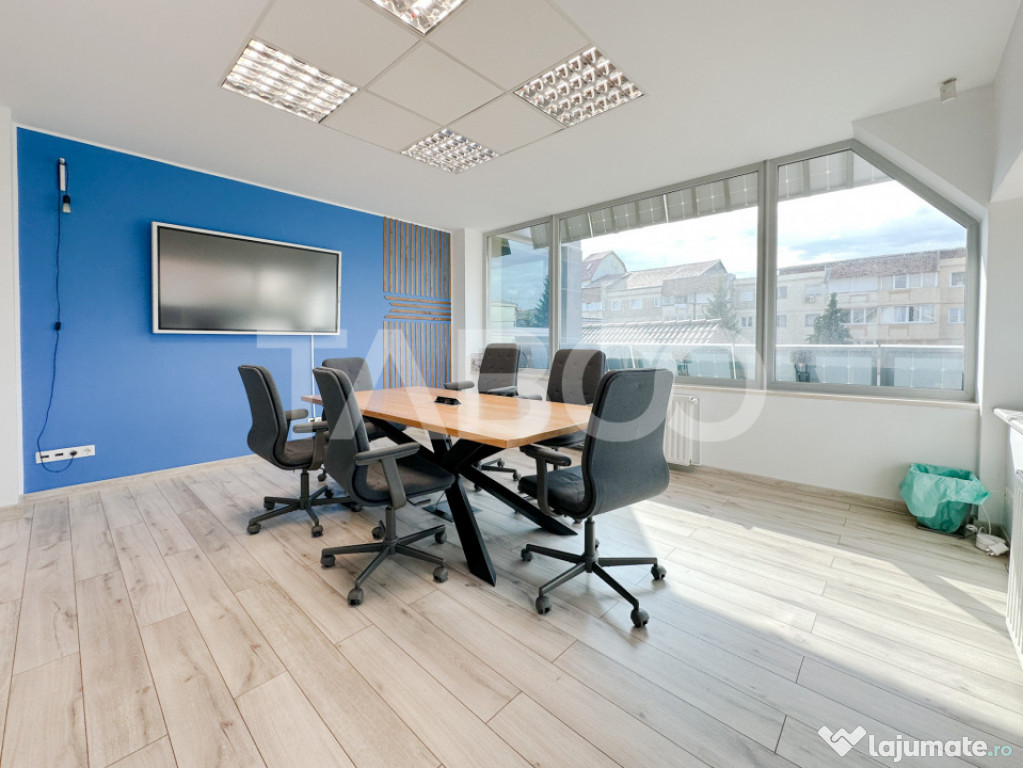 Cladire de birouri finisata la cheie 600 mp utili 15 parcari 