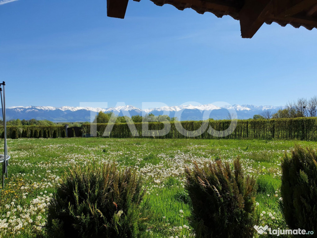 Casa la 5 minute de Fagaras Ultramoderna 300 mp utili la che 