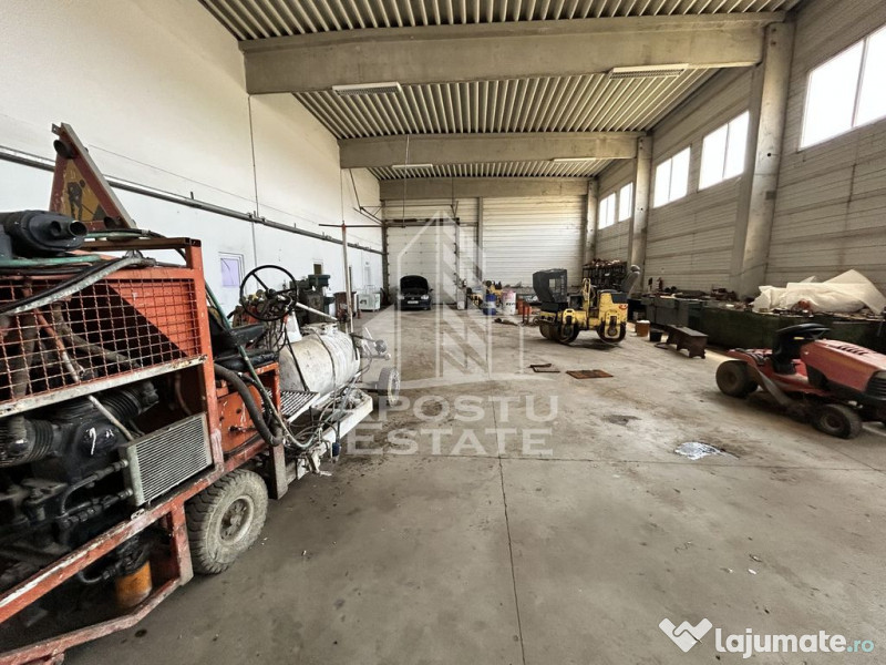 Hala de inchiriat 929 mp, C Aradului - aproape de Satimpe... 