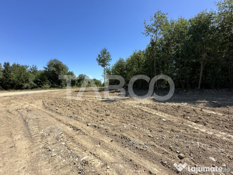 Teren extravilan cu utilitati 1800 mp langa Rau pe Valea Seb 