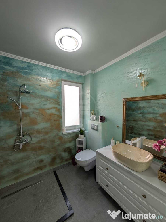 Casa cuplata, finisata complet mobilata si utilata, zona Teilor