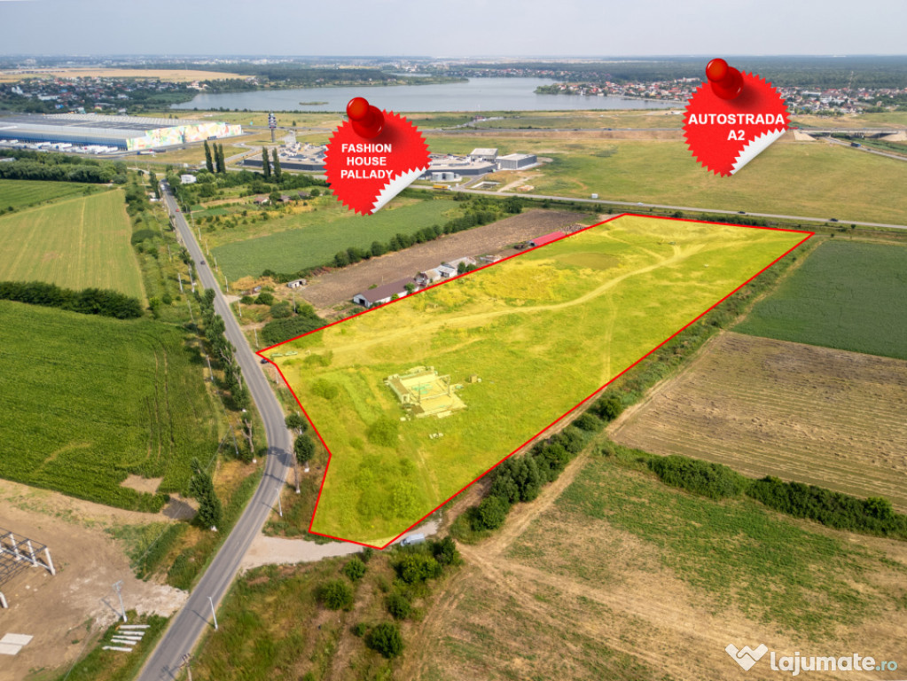 Teren Cernica,pentru Dezvoltare Rezidențială sau Industria 