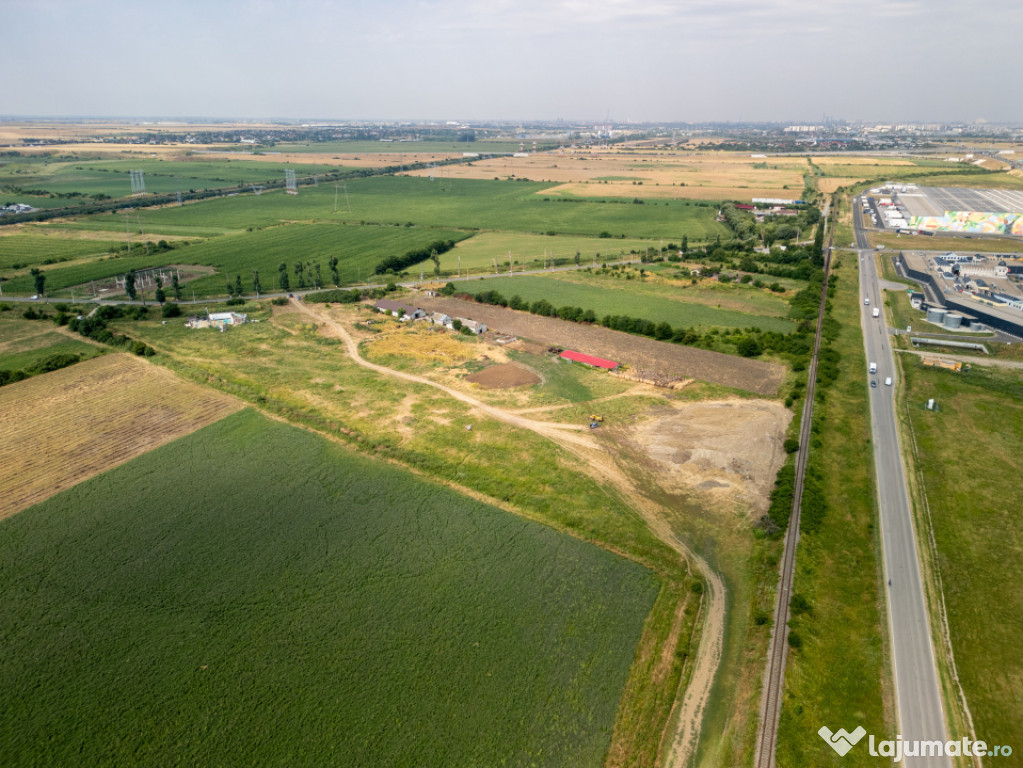 Teren Cernica,pentru Dezvoltare Rezidențială sau Industria 