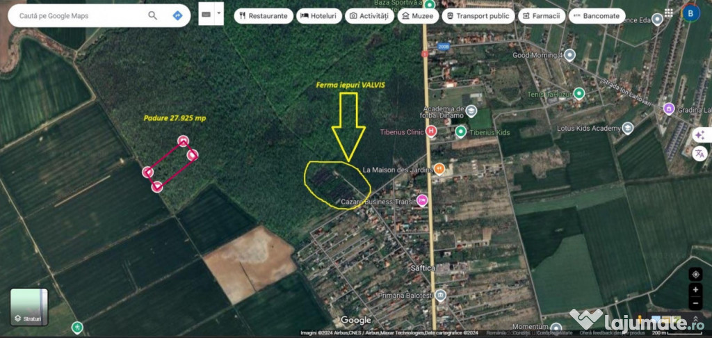 Oportunitate rară: Teren 28.000mp în Săftica-Balotești