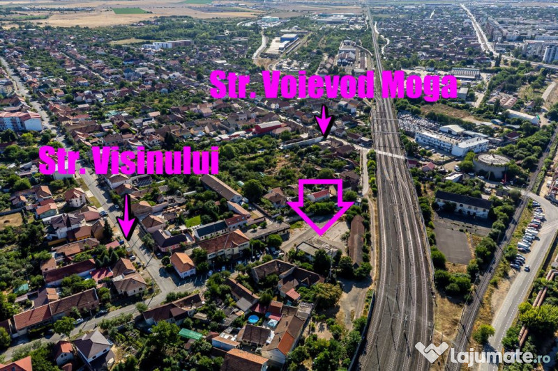 Pret nou! Teren 3151 mp aproape de centrul Aradului