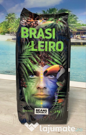 Cafea boabe Brasileiro 100% Arabica, Beans Republic, 1 kg