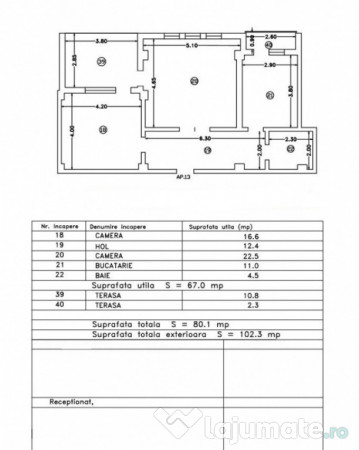 Apartament 2 camere situat in zona Boreal