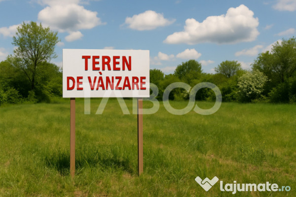 Teren pentru casa individuala cu pug aprobat in zona superba