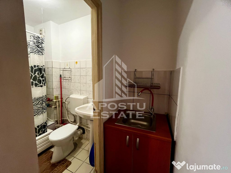 Apartament o camera, etaj 4, bloc anvelopat, Complexul St... 