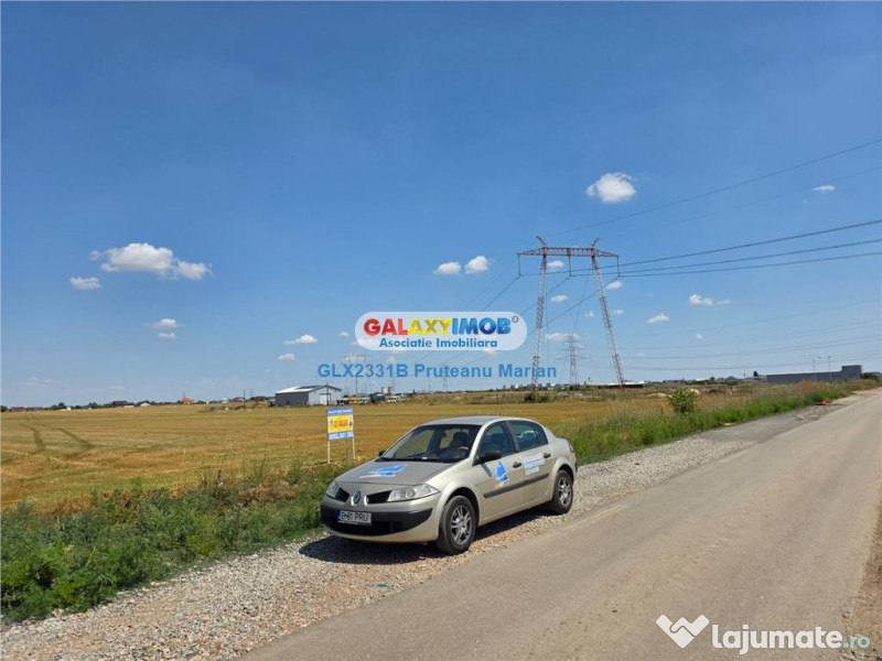 Teren 25395 mp situat in comuna Clinceni aproape de zone Rez 
