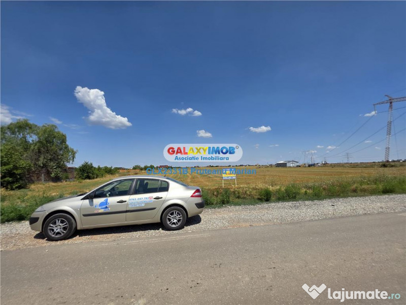 Teren 25395 mp situat in comuna Clinceni aproape de zone Rez 