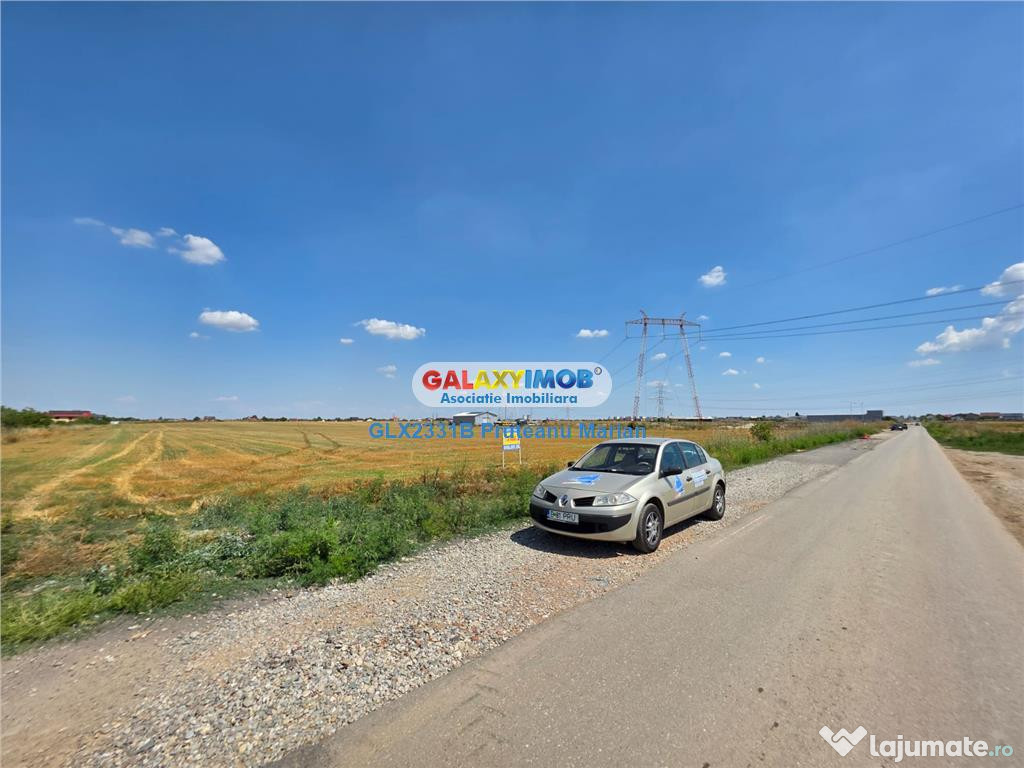 Teren 25395 mp situat in comuna Clinceni aproape de zone Rez 