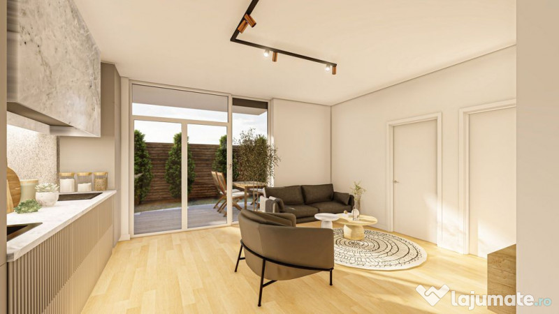 Unic în complexul ARED – Apartament cu grădină proprie 