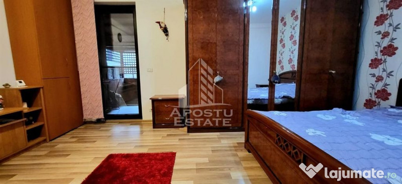 Apartament cu o camera, centrala proprie, terasa, Giroc