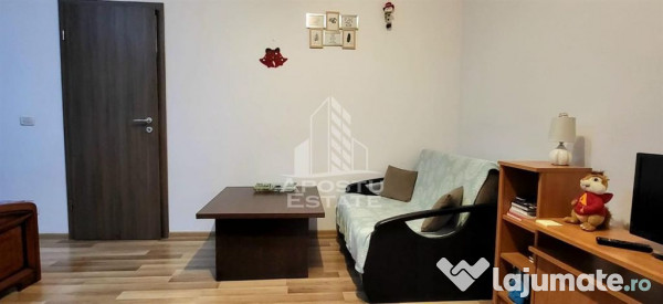 Apartament cu o camera, centrala proprie, terasa, Giroc