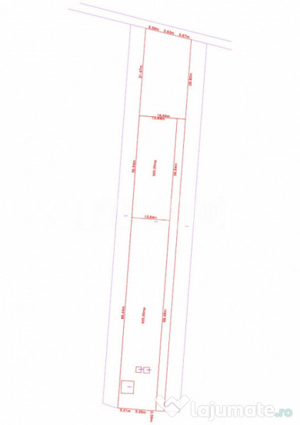 Teren intravilan 928 mp la 5 minute de Cetatea Fagaras