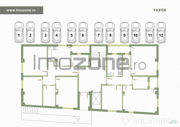 Apartament 2 camere, 57 mp, decomandat, etaj 1/4, MILITAR... 