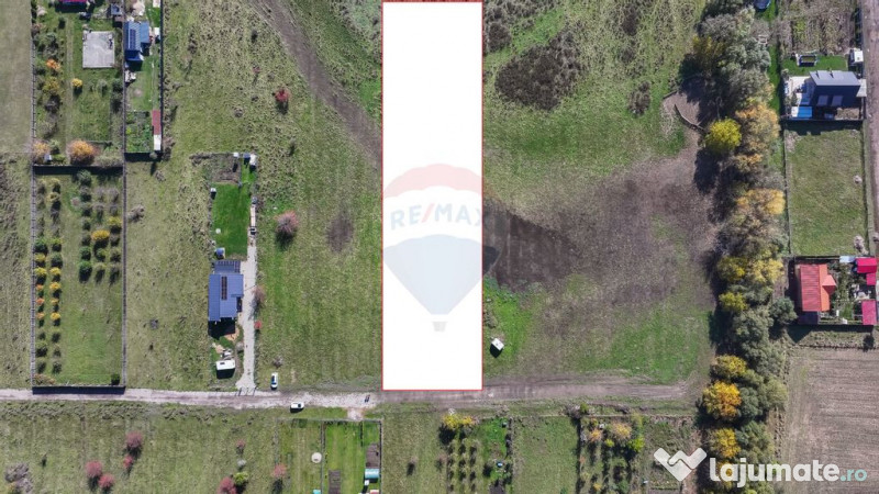 Comision 0 %! Teren 3,904mp Sanpetru! Două fronturi. 