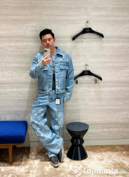 Compleu LV Denim Trucker CA36929 blug+jacheta Louis Vuitton S/M/L 