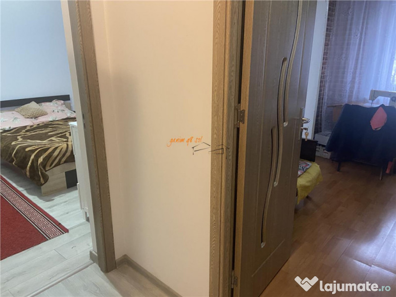 Apartament 2 camere , zona ultracentrala Piata Moldovei , 55 
