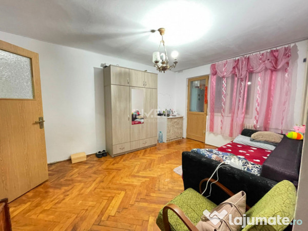 Apartament 2 camere-Podu Ros-Piata Nicolina-etaj intermediar