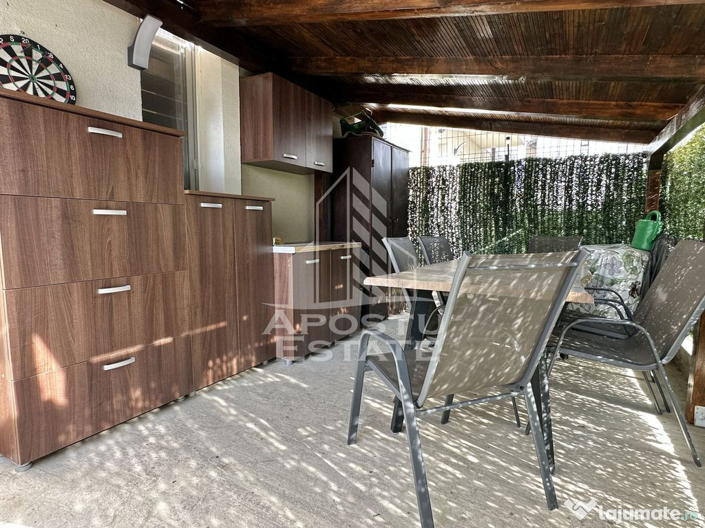 Apartament cu 2 camere mobilat si utilat cu gradina propr... 