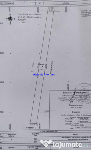 Teren constructie hale