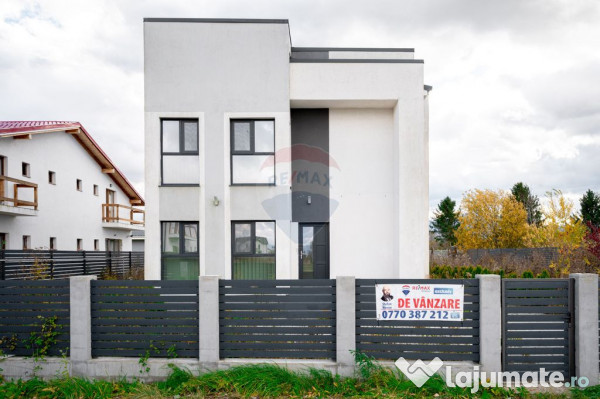 Casă nouă în Stupini: 4 camere, 3 băi și teren gener...