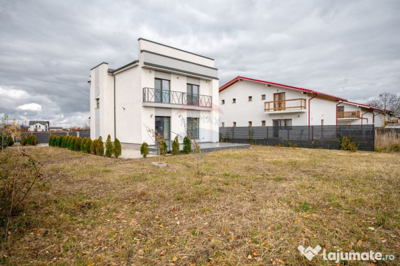 Casă nouă în Stupini: 4 camere, 3 băi și teren gener...
