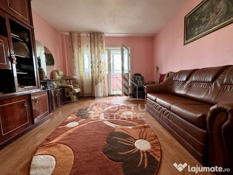 Apartament cu doua camere, centrala proprie, zona Dambovita 