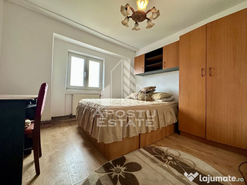 Apartament cu doua camere, centrala proprie, zona Dambovita 