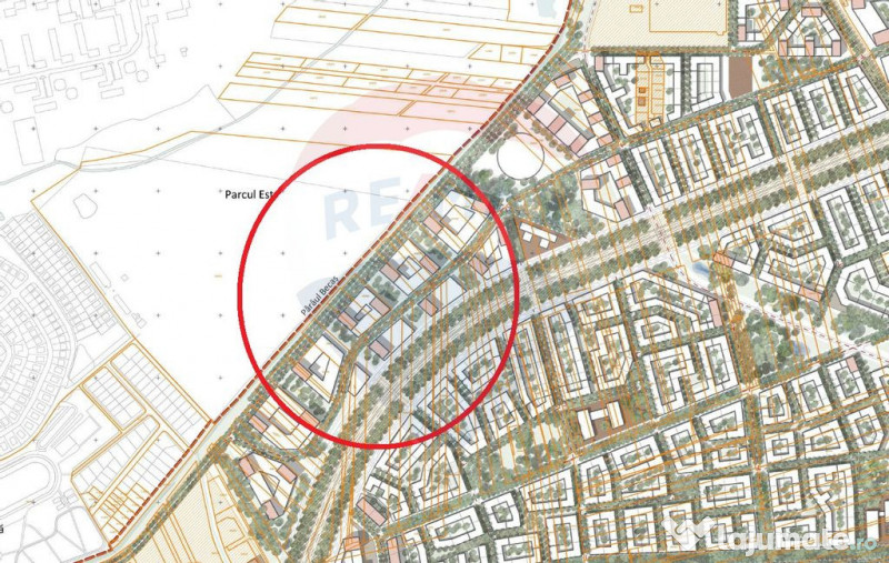 Teren de vanzare in PUZ Sopor! Zona M1 ! H max 35m !