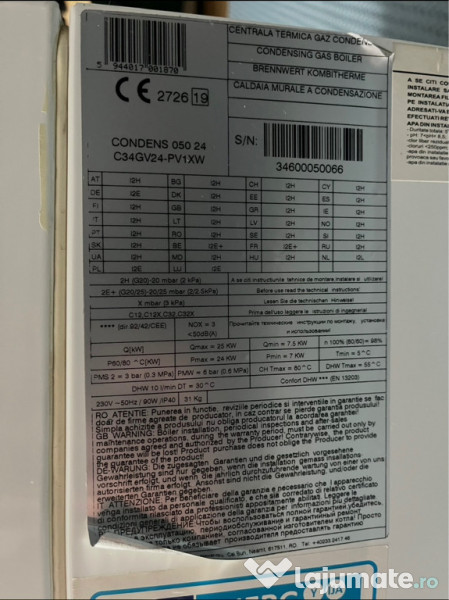 Centrala Motan 24kw.