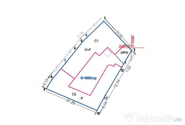 Proiect de clinică sau birouri în centru – casă cu d...