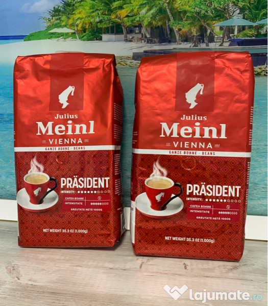 Cafea boabe JULIUS MEINL Classic Collection Prasident, 1 kg 