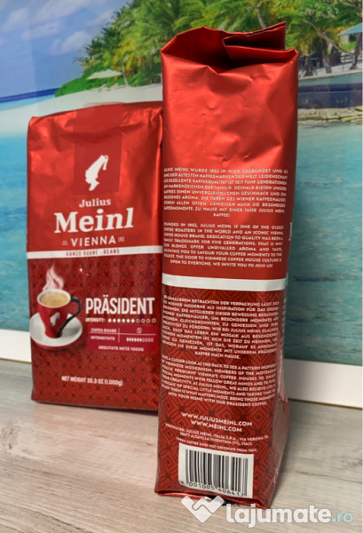 Cafea boabe JULIUS MEINL Classic Collection Prasident, 1 kg 