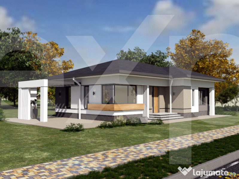 TVA inclus | Case PARTER 4 camere Trivale | Teren 465 mp | U