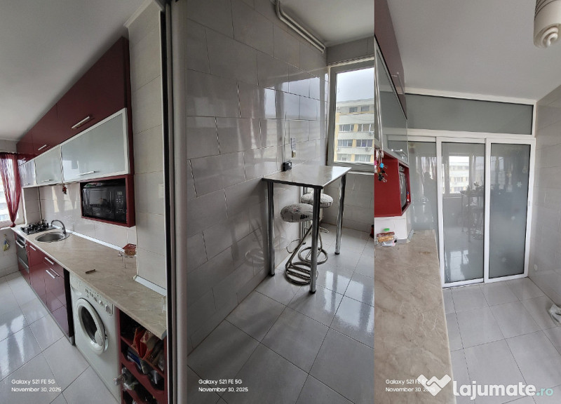 Proprietar apartament 3 camere,semidecomandat,etaj 9din10,central