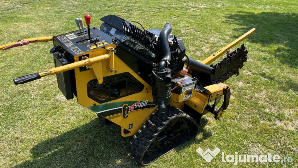 Trencher Vermeer RTX 150,utilaj pentru sapat santuri inguste 