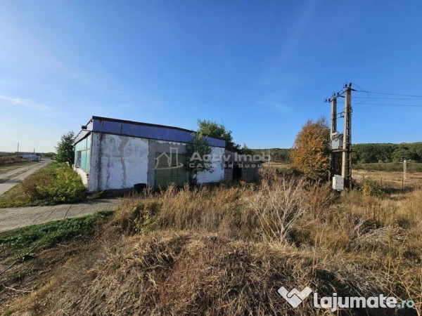 Hala industriala (1000 mp) si teren (4000 mp), Scornicesti, 
