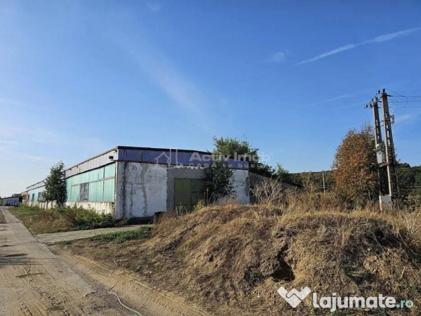 Hala industriala (1000 mp) si teren (4000 mp), Scornicesti, 