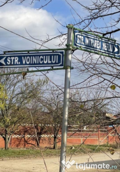 Teren 1800mp Intrarea Nefliu Magurele