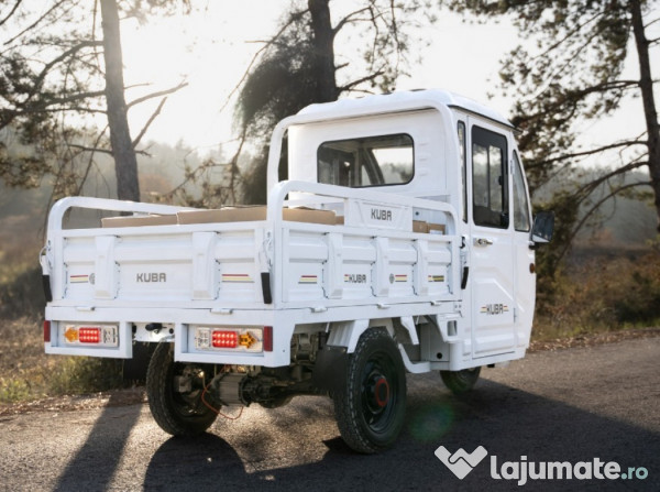 Fără permis, fără combustibil– Kuba E-Kamyonet- triciclu electric 