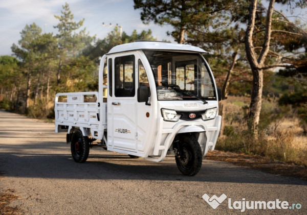 Fără permis, fără combustibil– Kuba E-Kamyonet- triciclu electric 