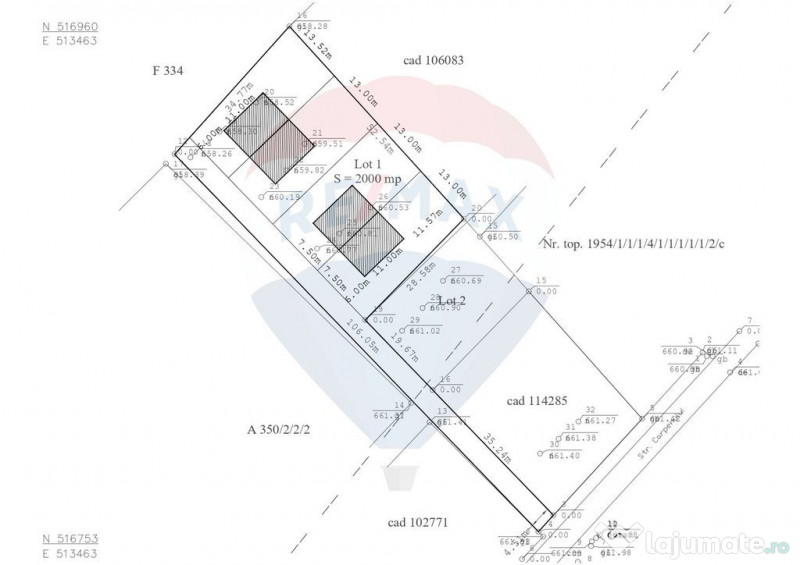 Teren de vânzare 2.160 mp cu 125 euro/ mp în Bunloc - O...