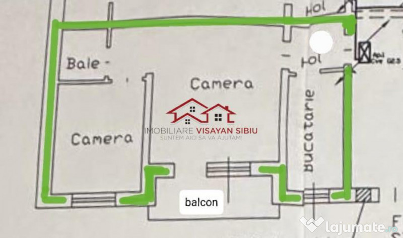 Apartament oras Cisnadie, comision 0