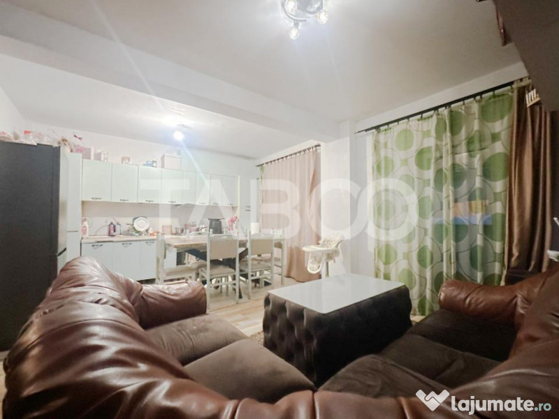 De vanzare apartartament cu 3 camere la demisol inalt cu par