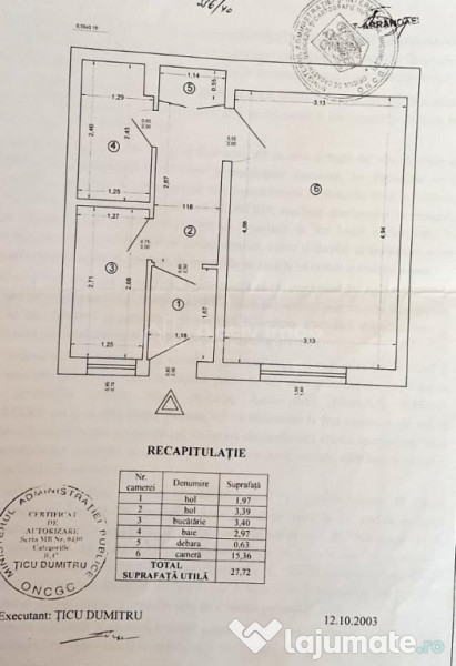 Piata Salajan, garsoniera parter bloc, intrare separata !