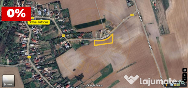 Teren pentru construcție casă cu utilități in Ciolpani-P